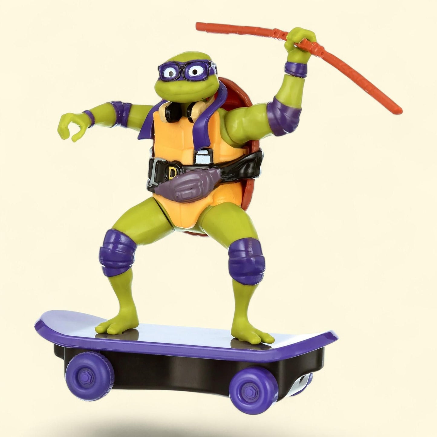 Teenage Mutant Ninja Turtles Sewer Shredder Donatello Skate Toy, 5"