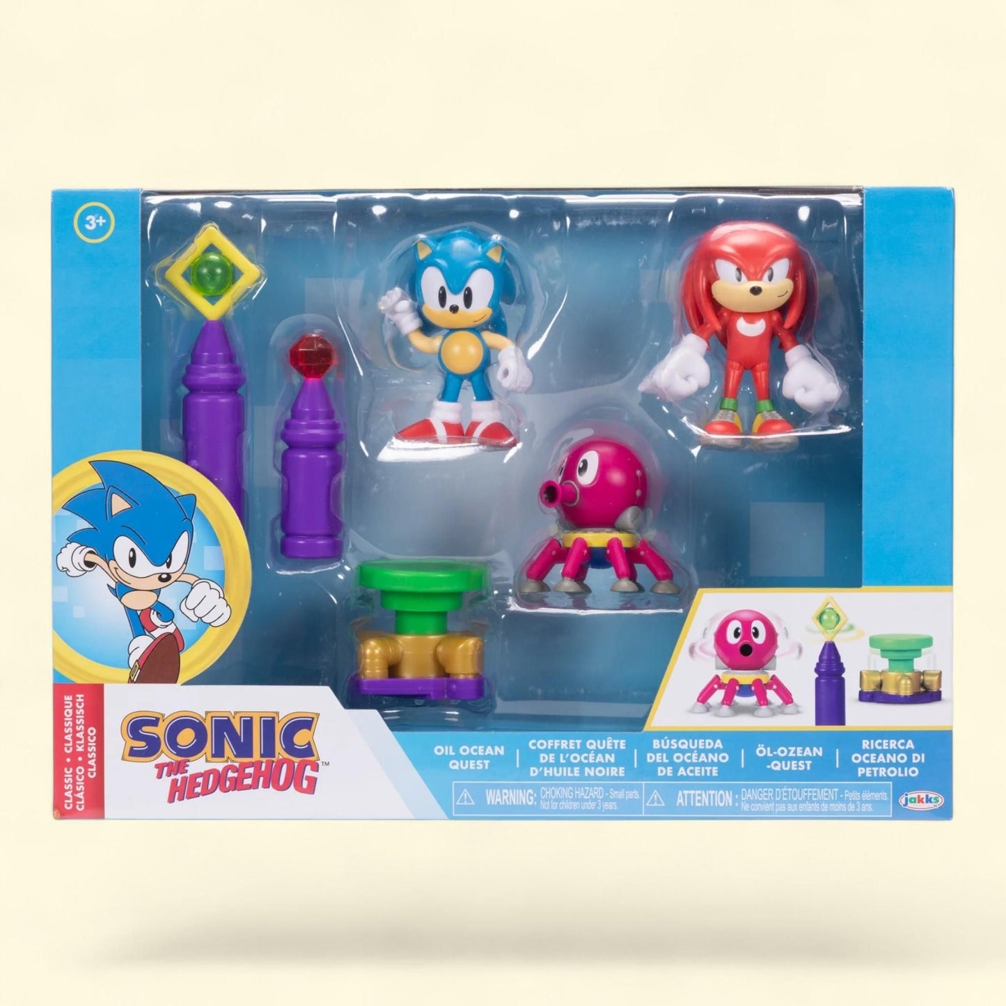 Sonic Oil Ocean Diorama Set, 2.5 inch