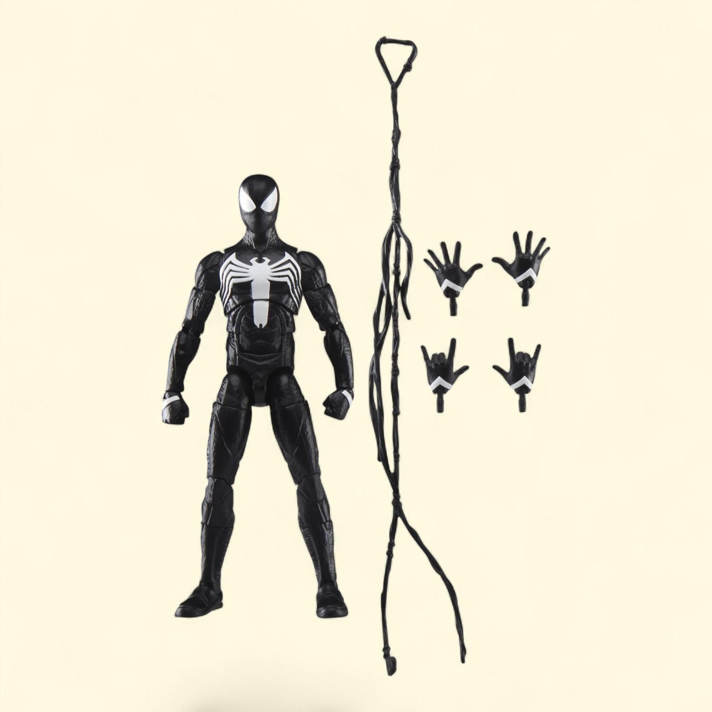 Marvel Legends Series Spider-Man Gamerverse Peter Parker Black Suit 6-Inch Action Figure