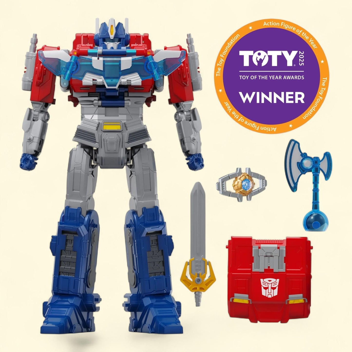 Transformers Optimus Prime Action Figure, 10" — authentic US product shipped worldwide by Treatspree
