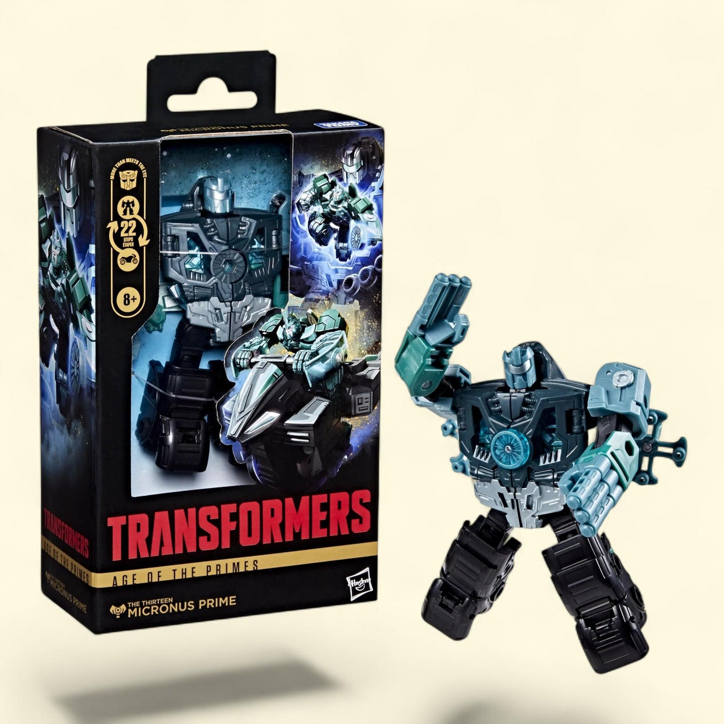 Transformers Toys The Thirteen Micronus Prime Action Figure, 5.5"