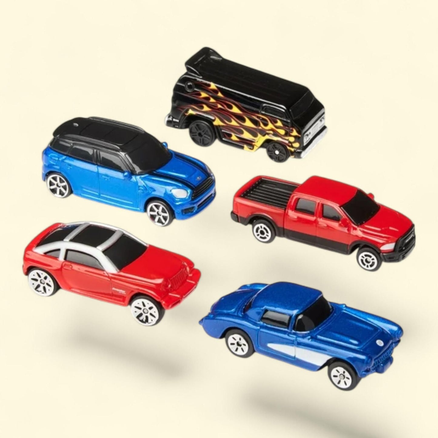 Adventure Force Diecast Vehicle 5 Pack, Assorted Styles, Play Vehicle Cars and Trucks, 0.75 in