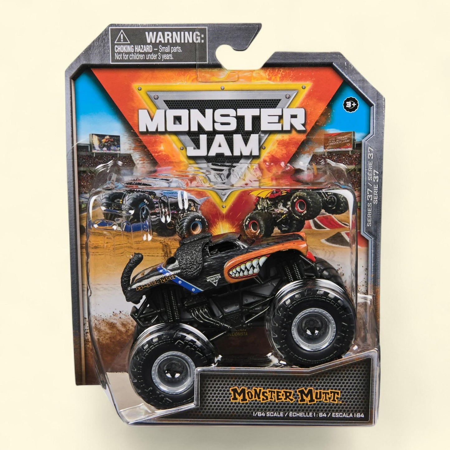 Monster Jam, Official Monster Mutt Rottweiler Truck, Die-Cast Vehic... — authentic US product shipped worldwide by Treatspree
