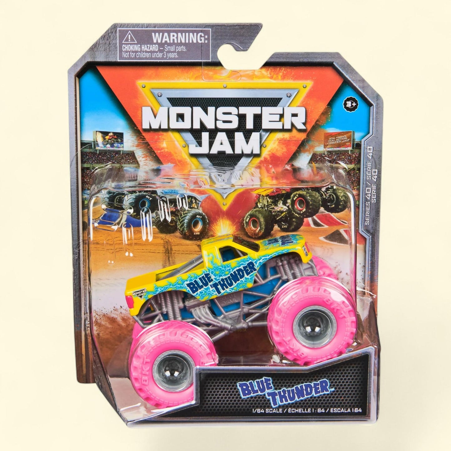 Monster Jam, Official Blue Thunder Monster Truck, Die-Cast Vehicle,... — authentic US product shipped worldwide by Treatspree