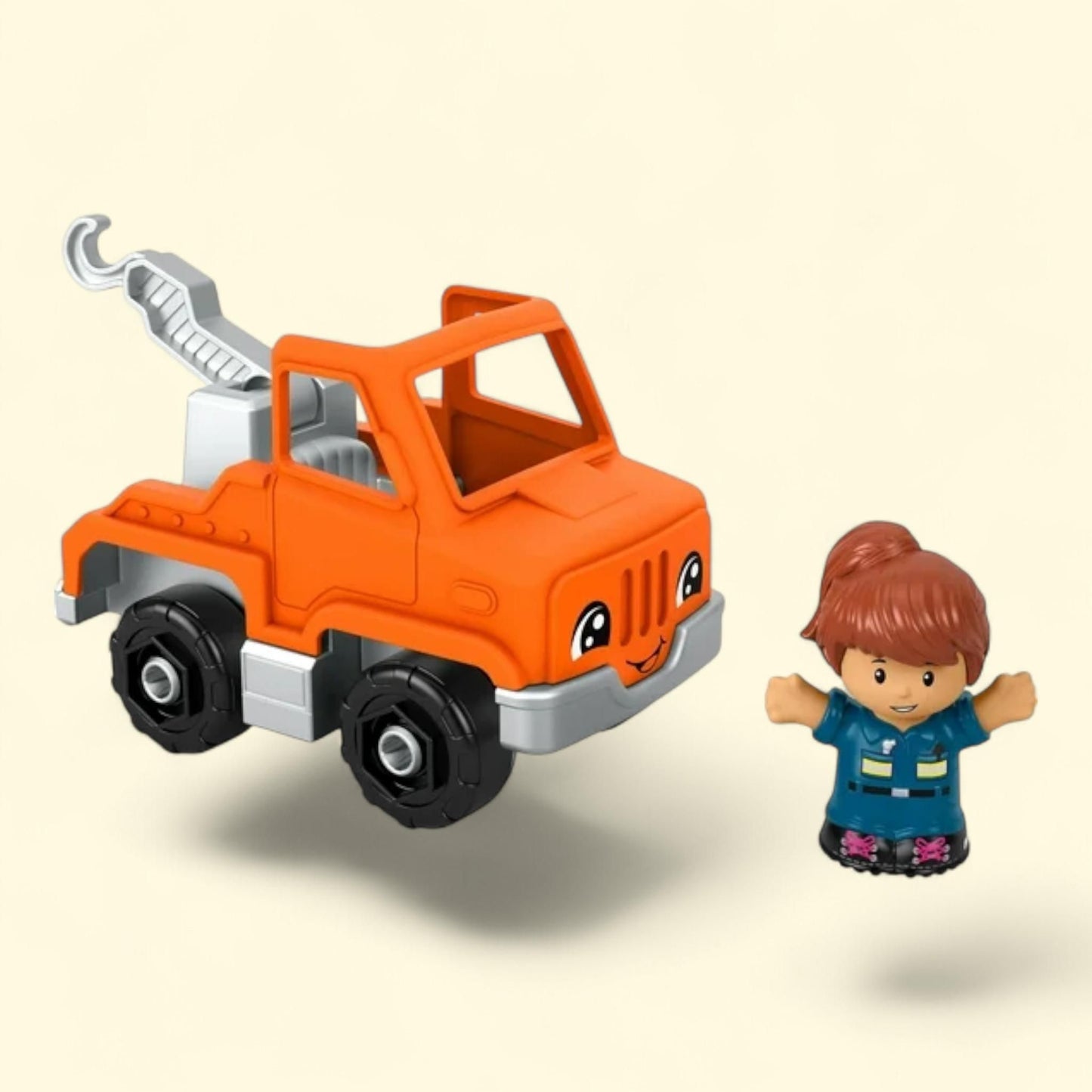 Fisher-Price Little People Help and Go Tow Truck & Figure Set, 2 Pieces