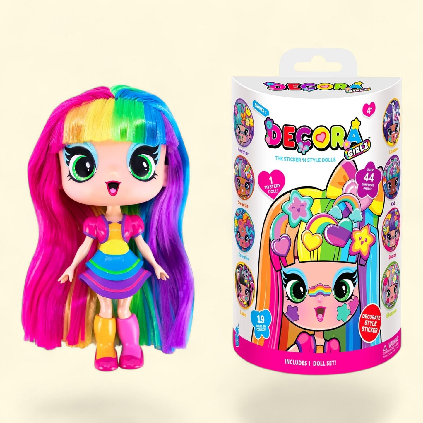Decora Fashion Girlz Collectible Dolls, 5" Tall — authentic US product shipped worldwide by Treatspree