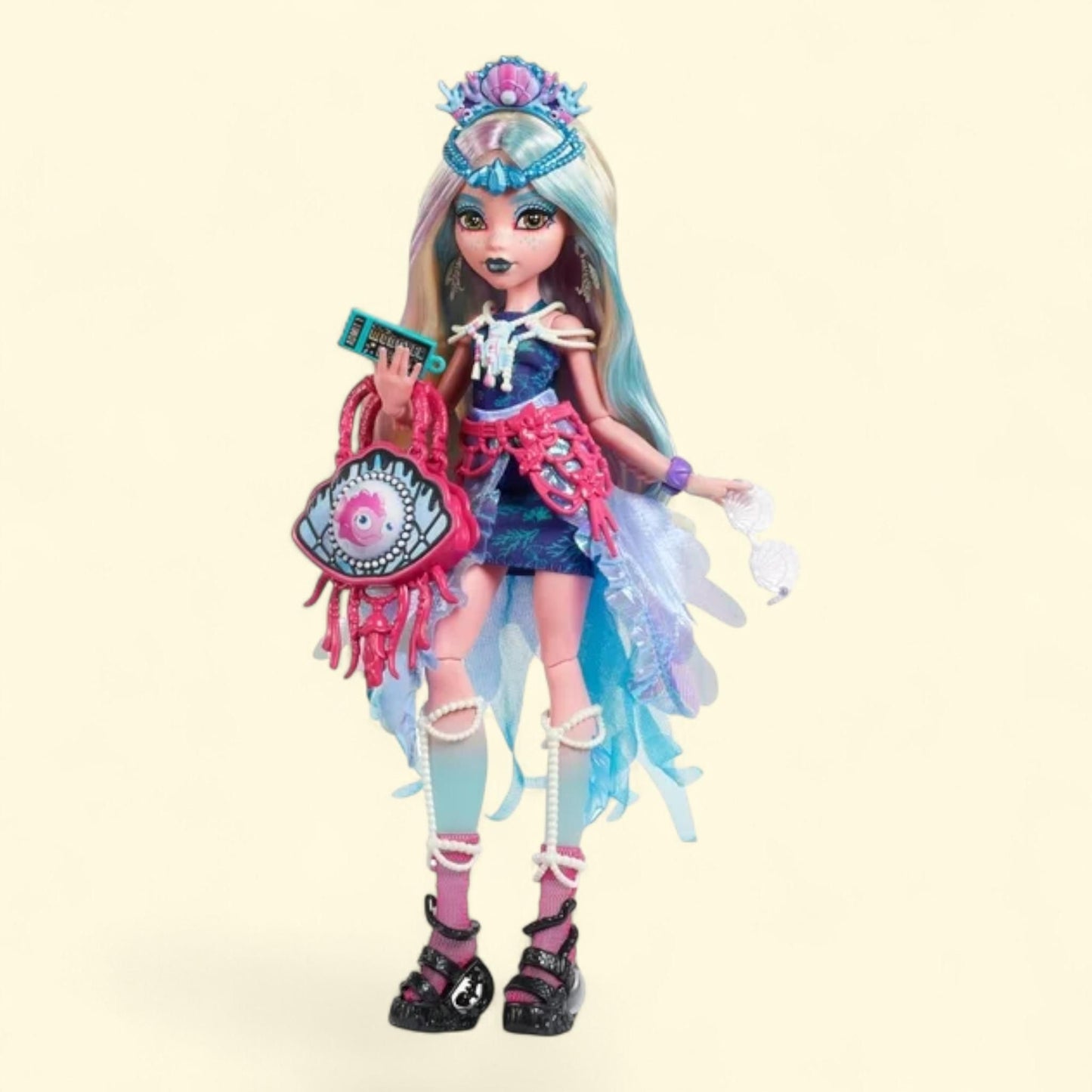 Monster High Monster Fest Lagoona Blue Fashion Doll, 10 inches — authentic US product shipped worldwide by Treatspree