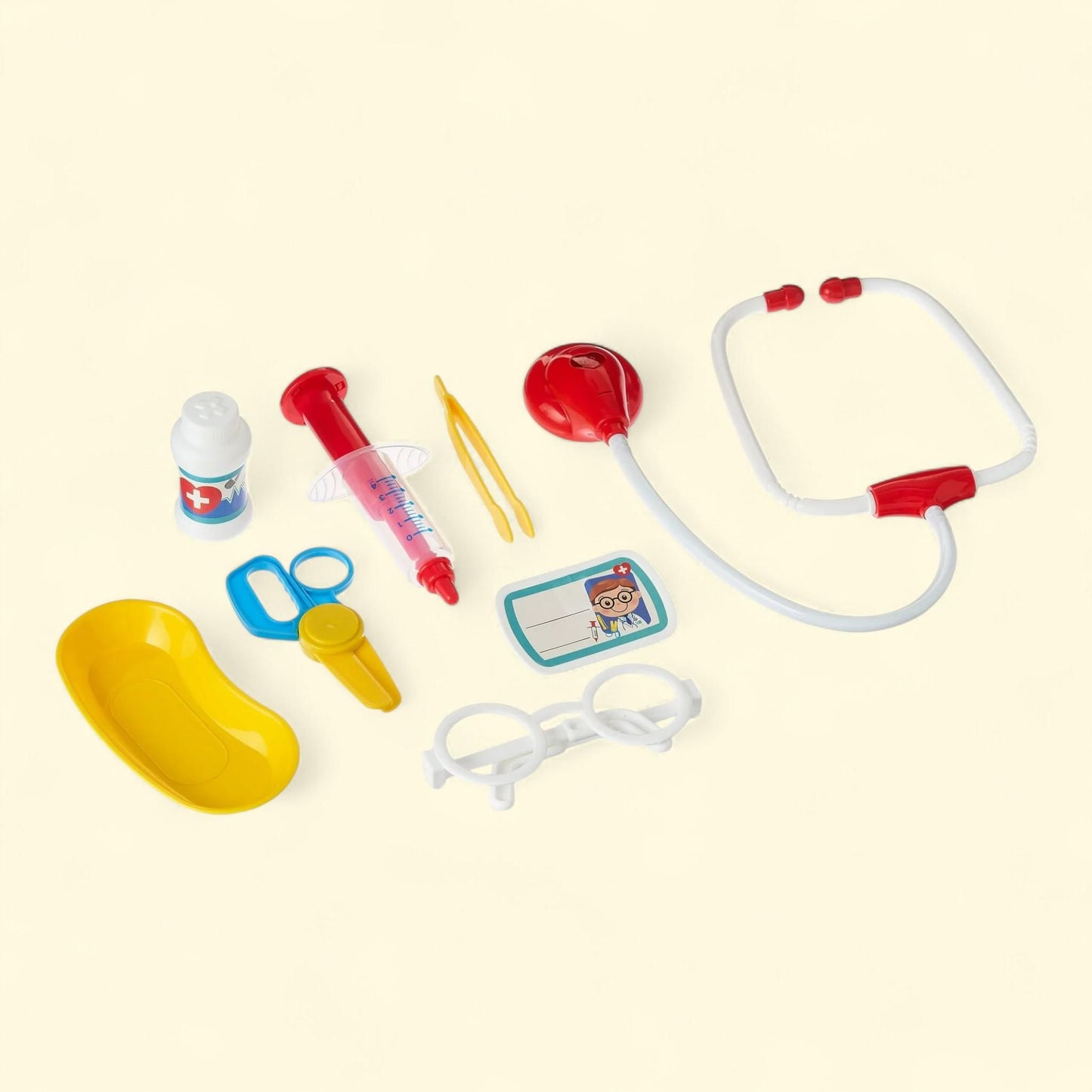 Kid Connection Doctor Case, 9 Pieces, Plastic