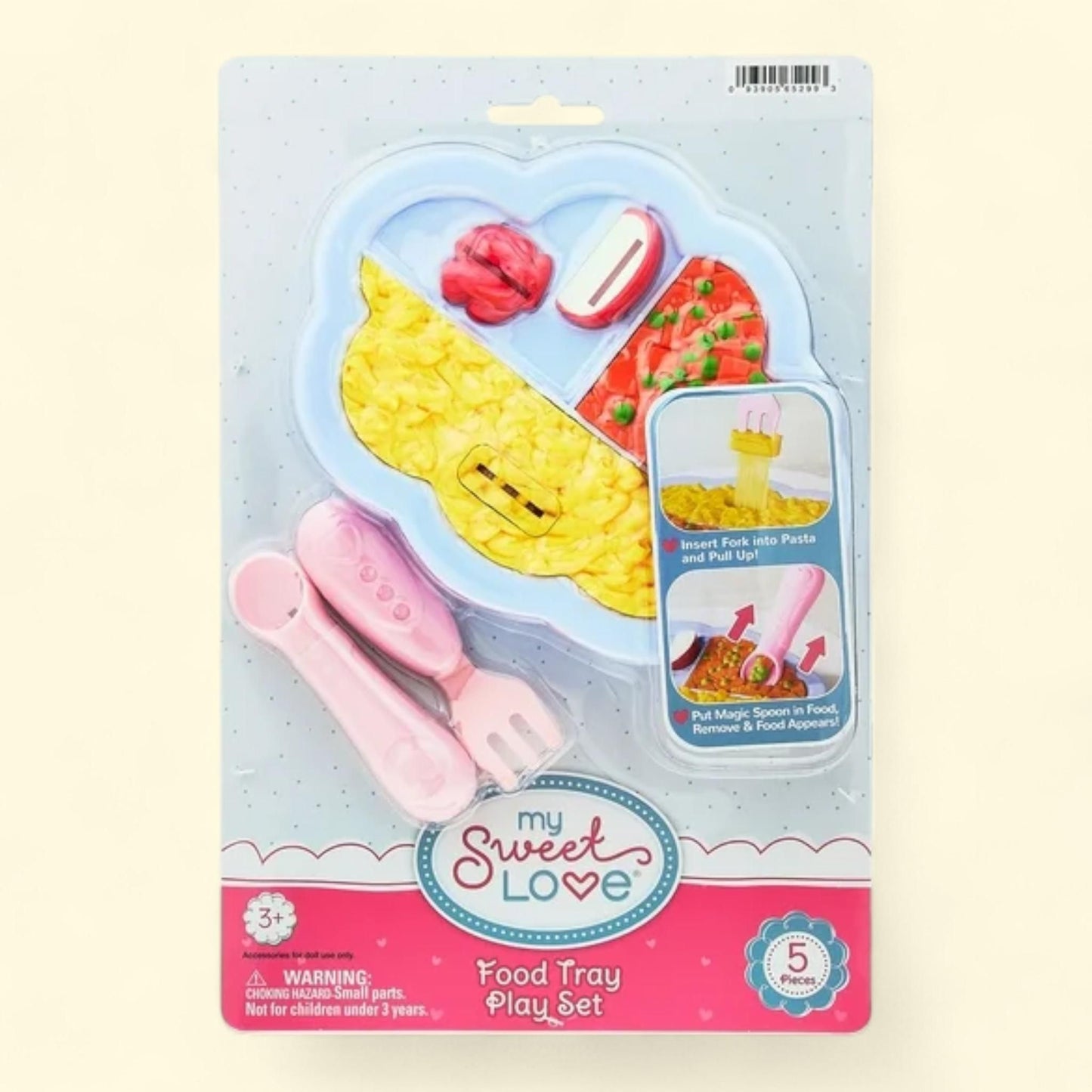 My Sweet Love, Magic Baby Food Play Set, Doll Playsets, Size: Children Ages 3+