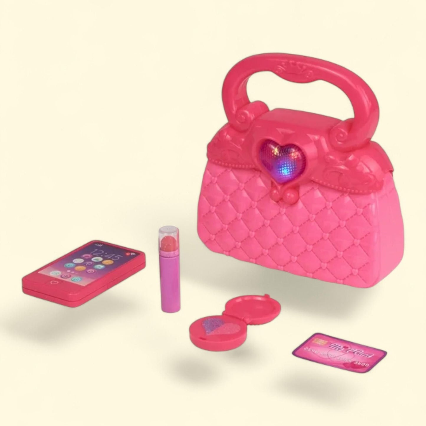 Kid Connection First Purse Play Set, Pink, 5 Pieces — authentic US product shipped worldwide by Treatspree