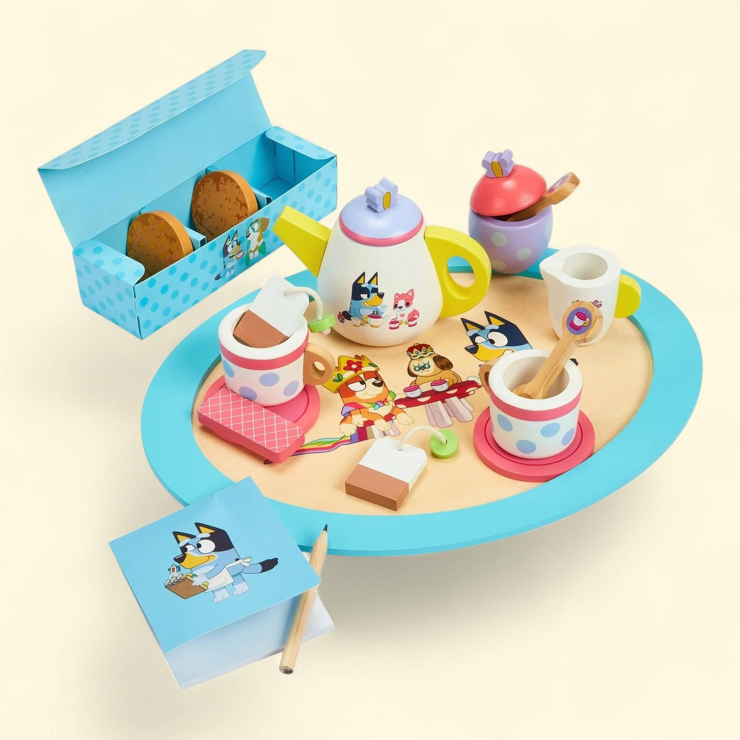 Bluey Tea Party Set, 20-Piece, Ages 3+ — authentic US product shipped worldwide by Treatspree