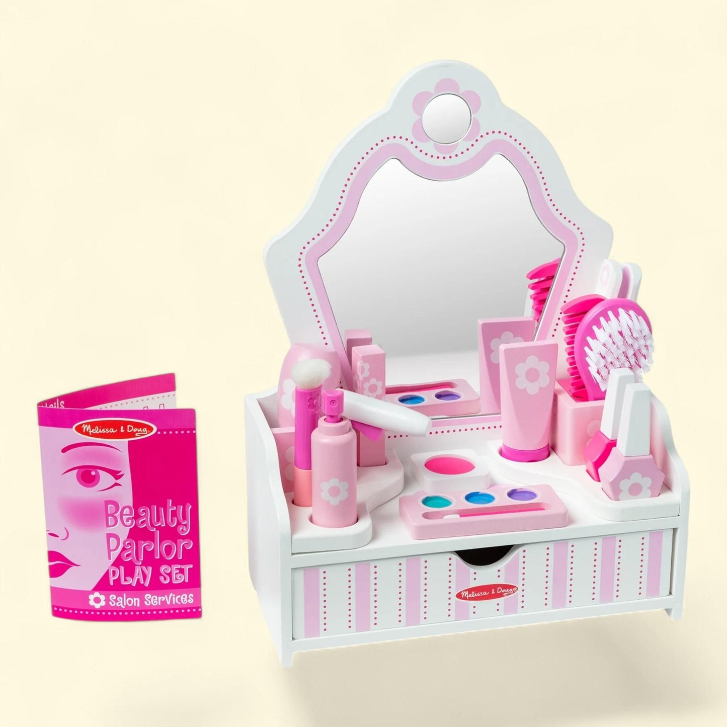 Melissa & Doug Beauty Salon Play Set, 18 Pieces, Ages 3+