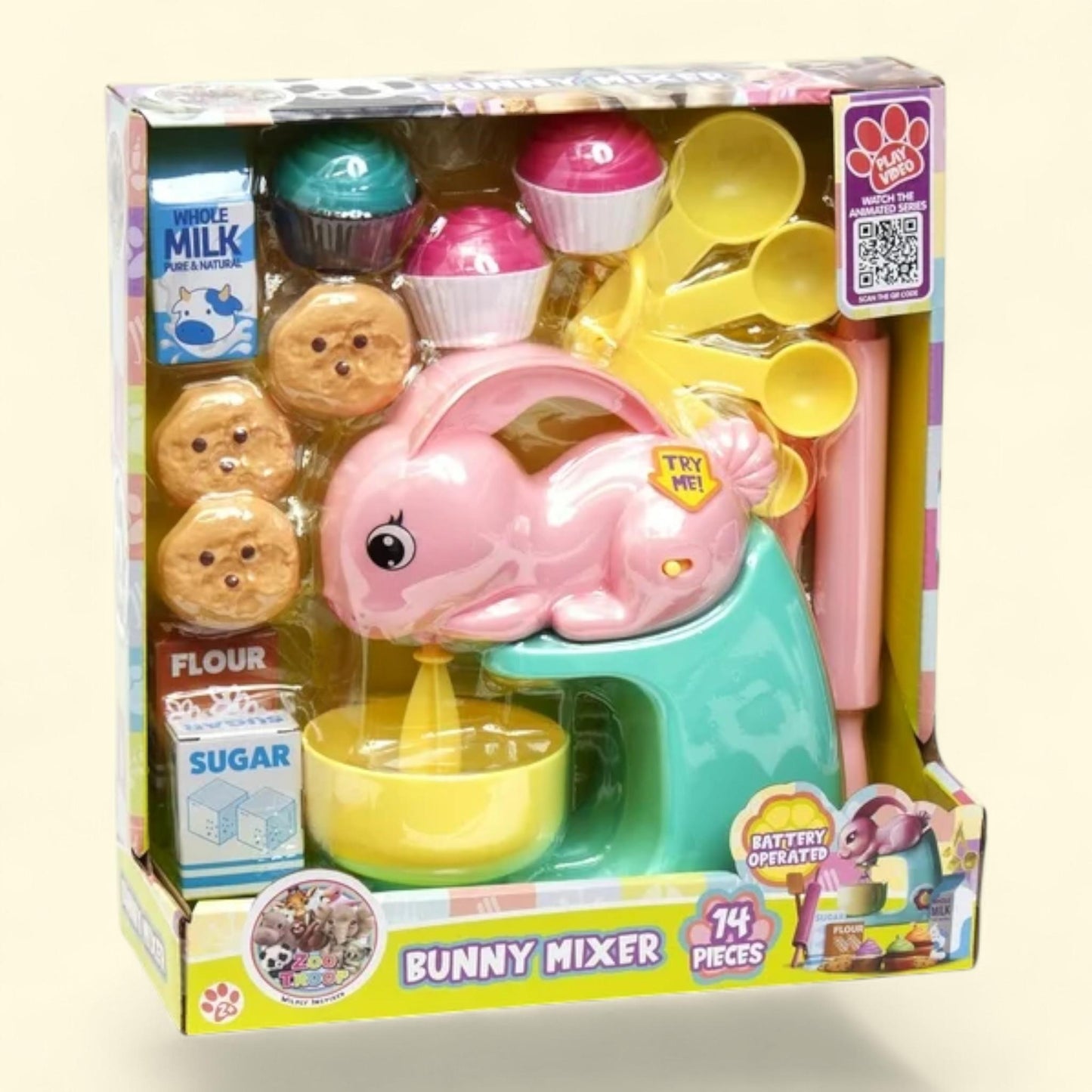 Zoo Troop: Bunny Mixer, 14pc