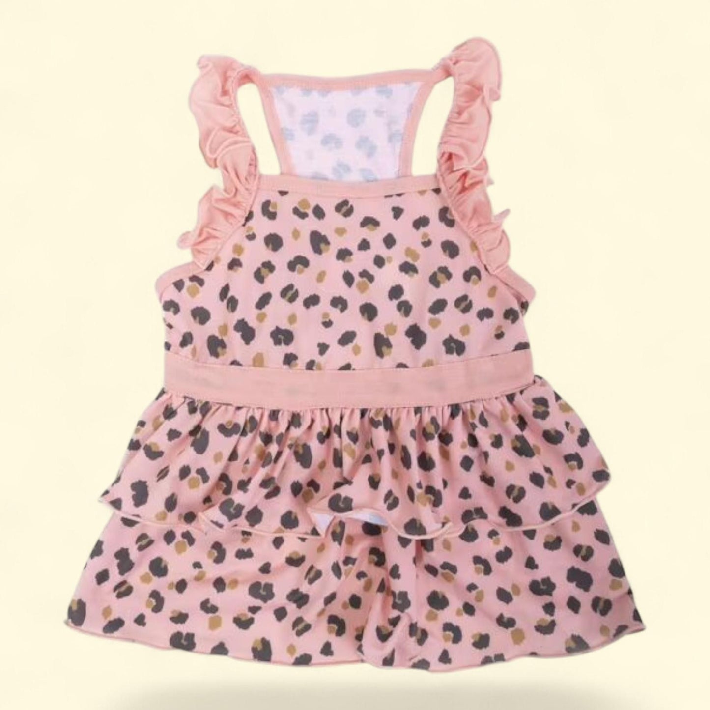 Vibrant Life Leopard Skirt Dress, Xsmall