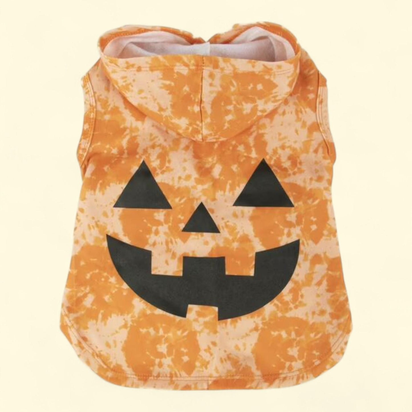 Vibrant Life Dog Clothes, Orange Jack-O-Lantern Hoodie, Size XXS — authentic US product shipped worldwide by Treatspree