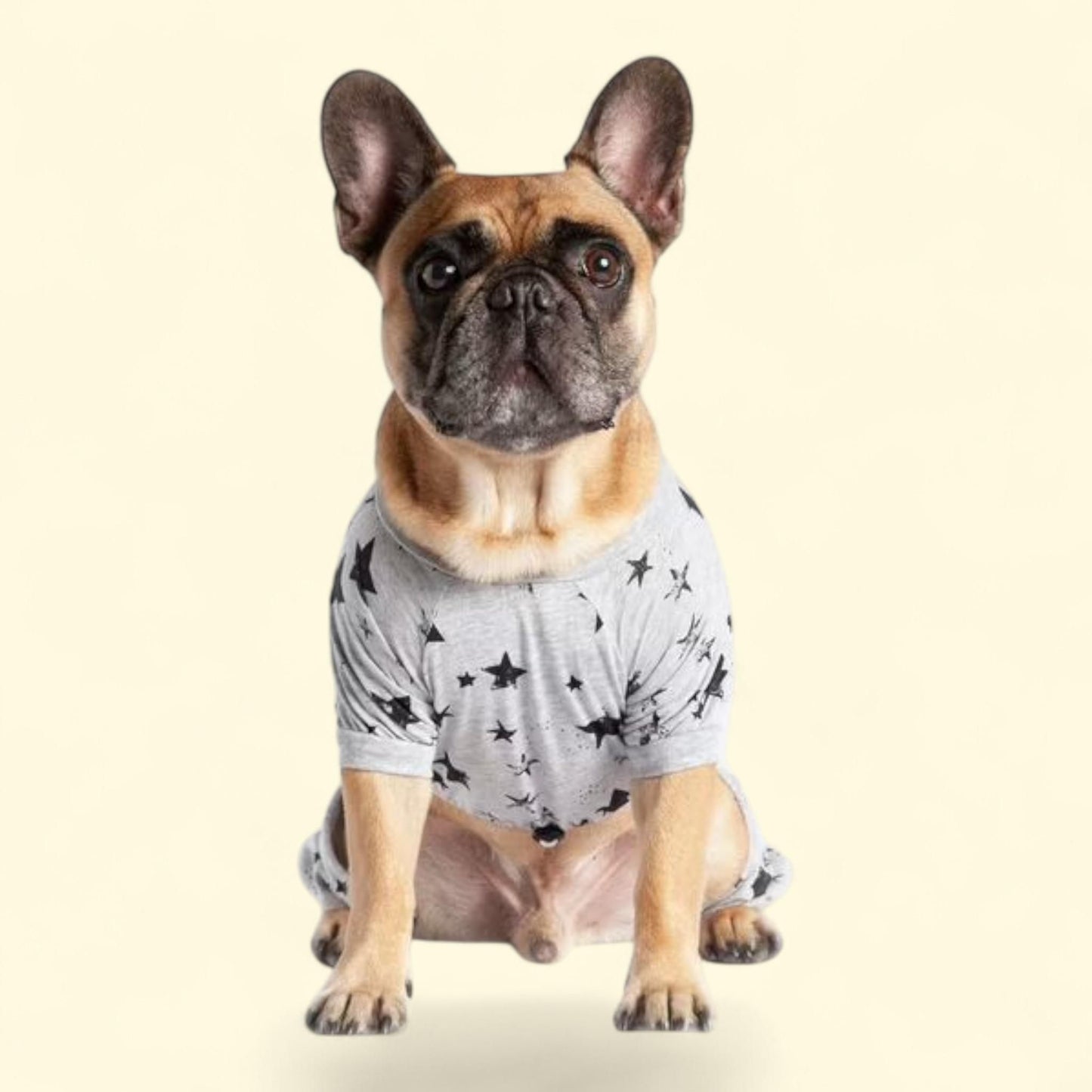 Coco + Rebel Dog Pajama, Black Star, Extra Small — authentic US product shipped worldwide by Treatspree
