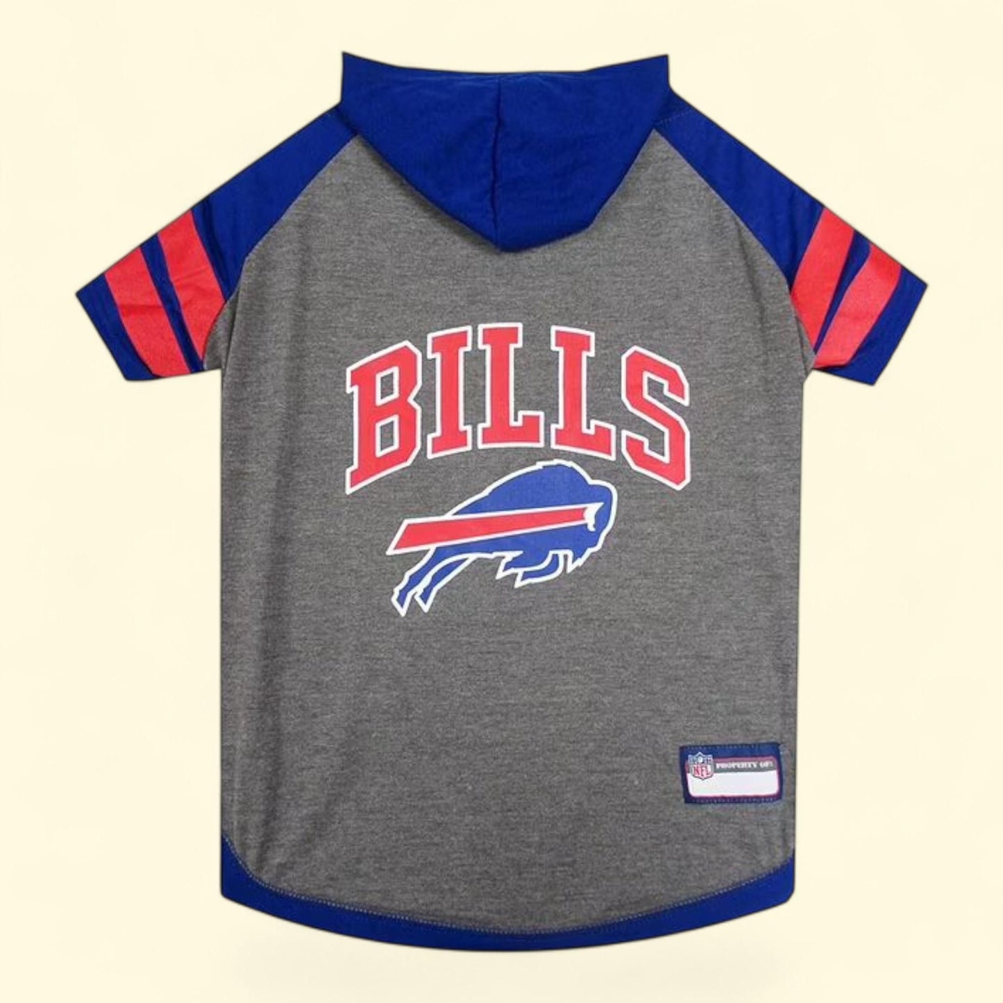Pets First NFL Buffalo Bills Hoodie Tee Shirt, Medium
