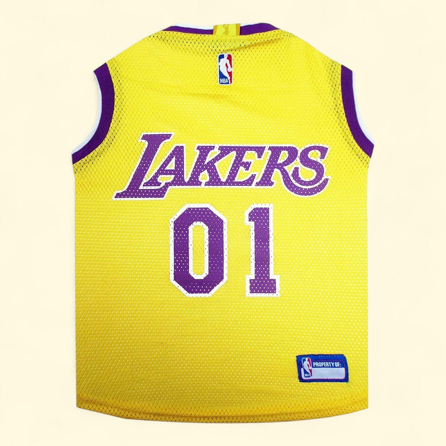 Maillot de basket-ball en maille « Pets First » des Lakers (NBA)