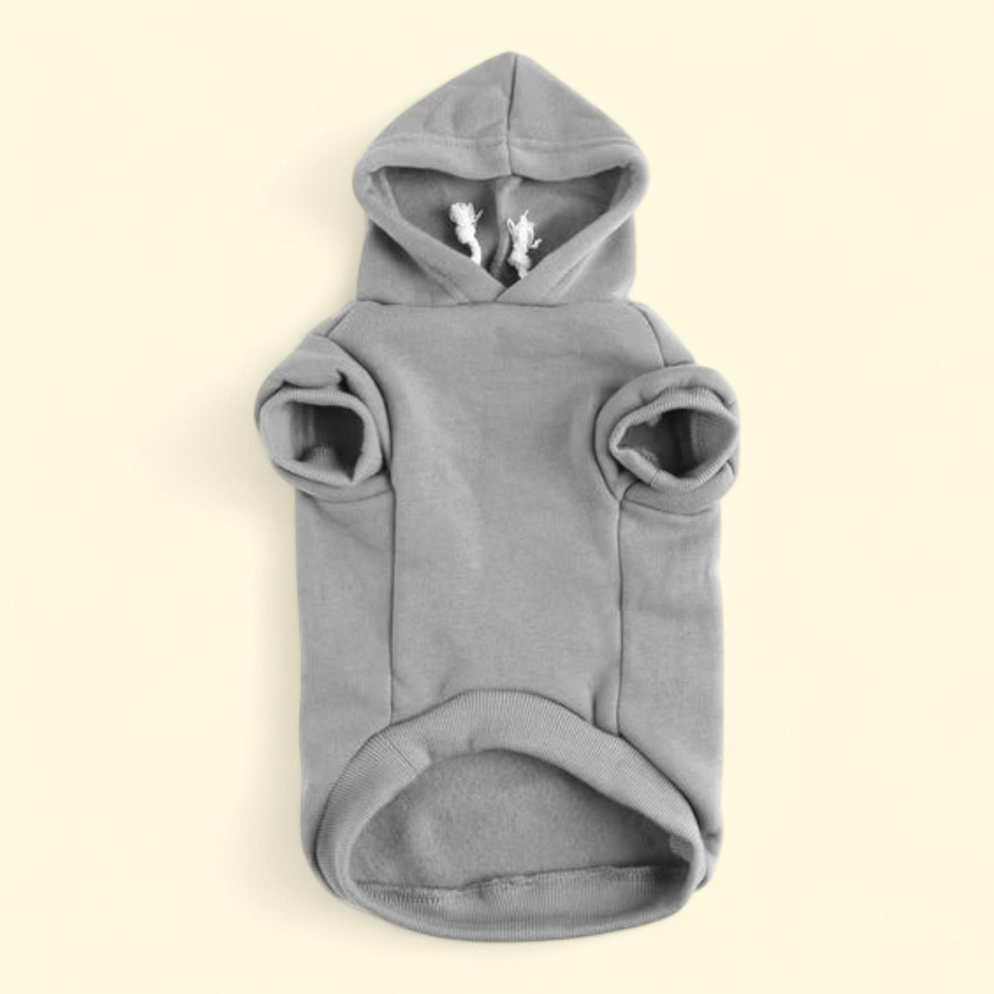 Unique Bargains Cotton Pet Dog Sweatshirt Hoody, Grey XXL