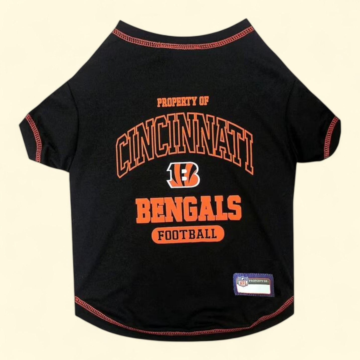 Pets First NFL Cincinnatti Bengals Pet T-Shirt, Tee Shirt for Dogs/... — authentic US product shipped worldwide by Treatspree