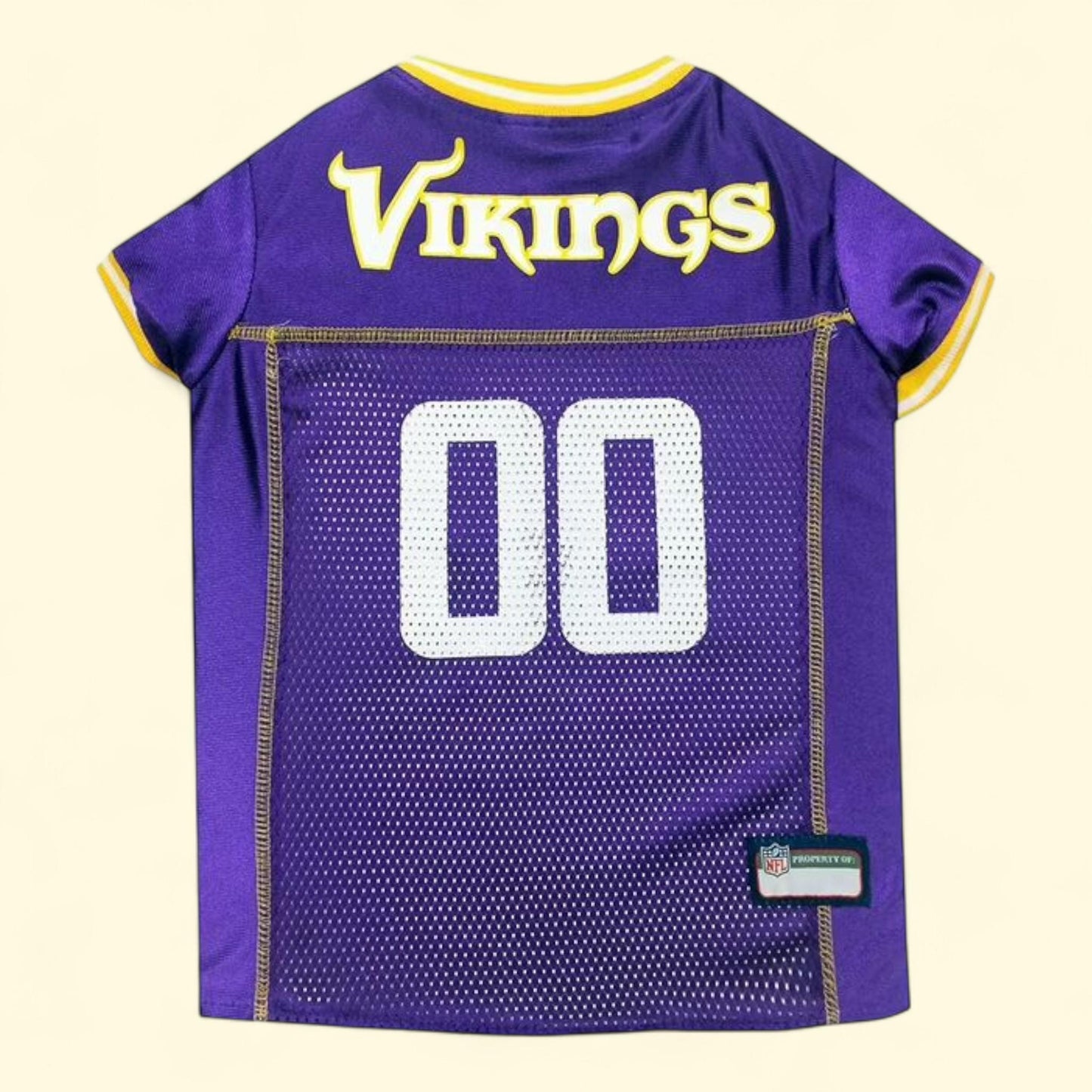 Pets First NFL Minnesota Vikings Licensed Mesh Jersey, Extra Large