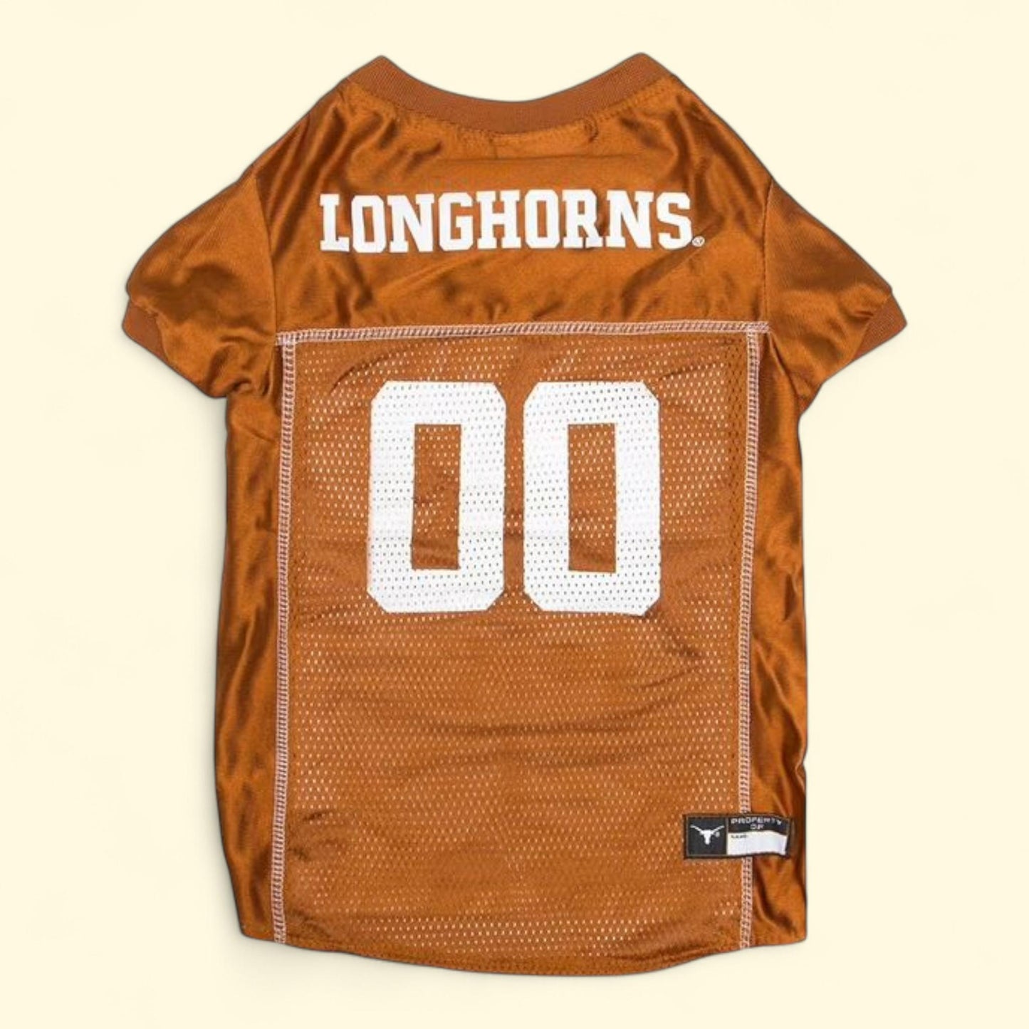 Pets First Texas Longhorns Football/Basketball Mesh Jersey for Pet Dog, Extra Large