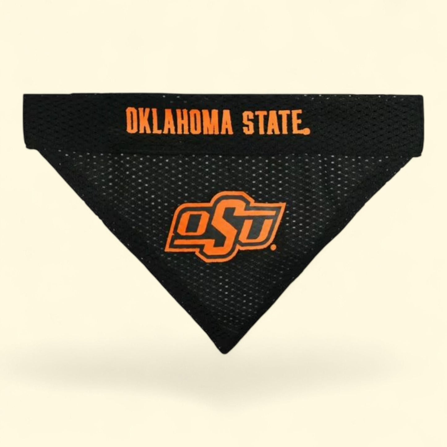 Pets First Collegiate Oklahoma State Cowboys Reversible Bandana, Home & Away, Mesh & Premium Embroidery, for Dogs & Cats