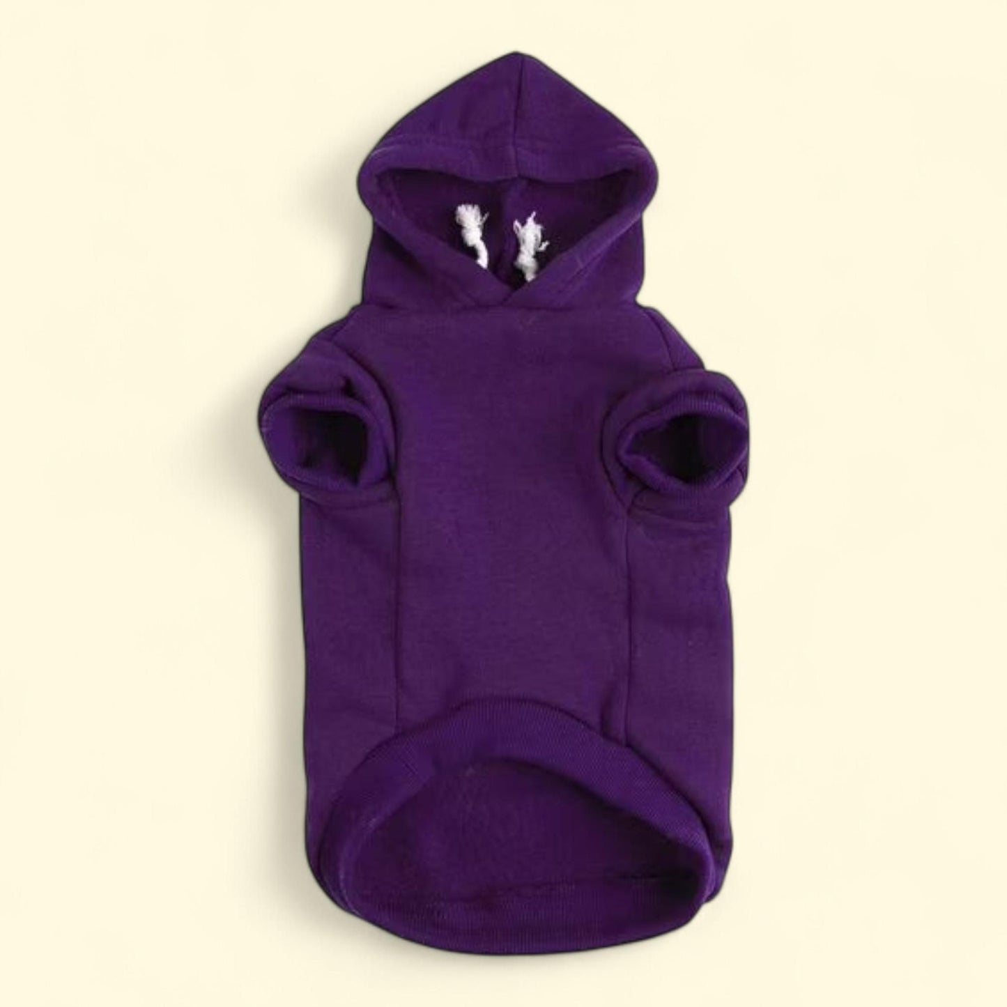Unique Bargains Dog Hoodies Sweatshirt, M Purple