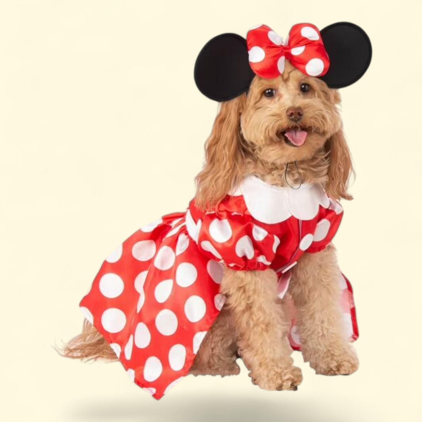 Rubies Disney Minnie Mouse Polka Dot Dress Pet Costume, Small