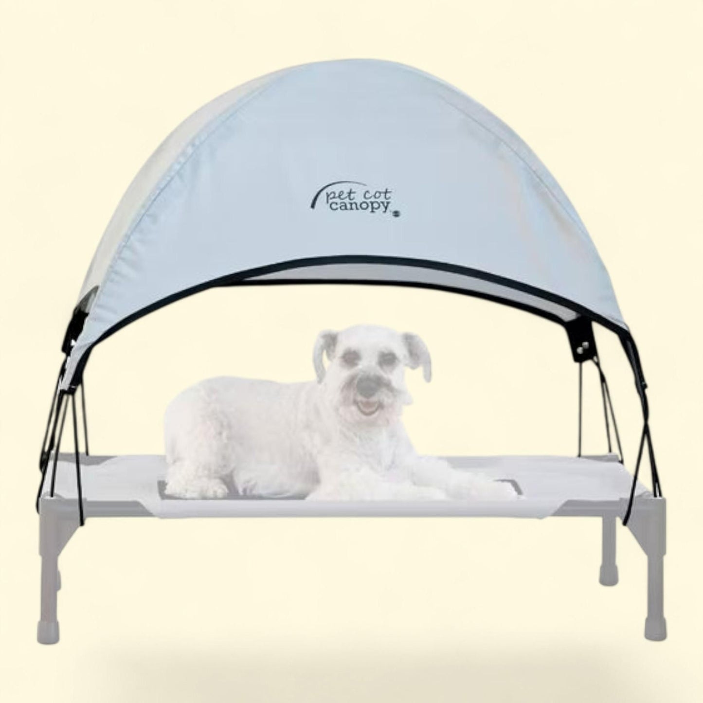 K&H Pet Products Dog Cot Canopy Medium 25 x 32 inches Gray — authentic US product shipped worldwide by Treatspree