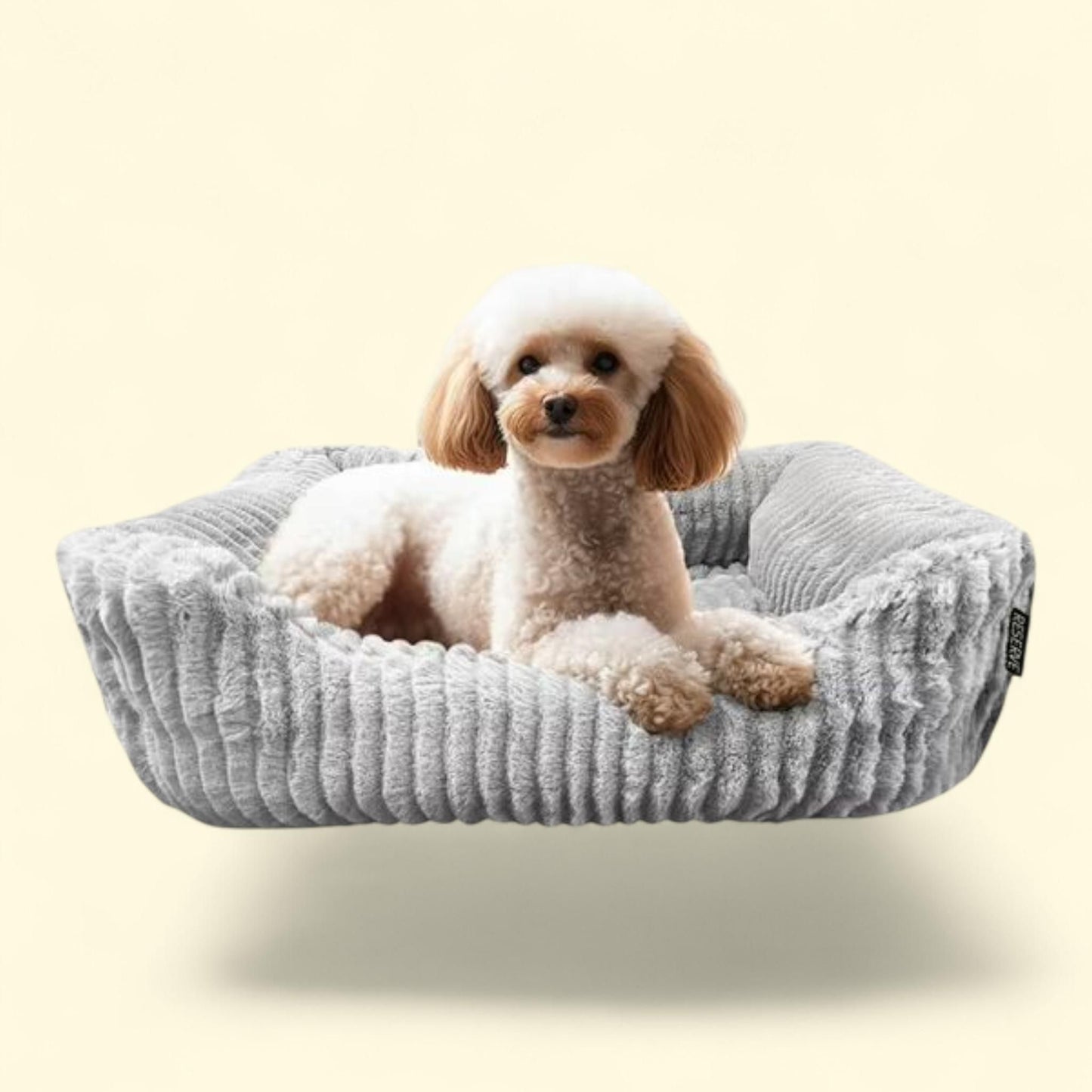 Lit pour animaux de compagnie Jacquard Cuddler, taille : ultra-doux et élégant, grand format