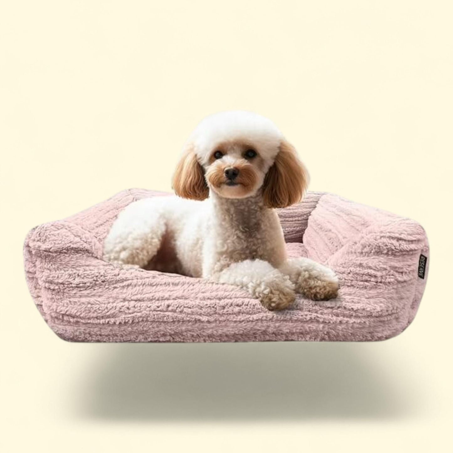 Lit pour animaux de compagnie Reserve Jacquard Cuddler, modèle ultra-doux et élégant pour chiens et chats