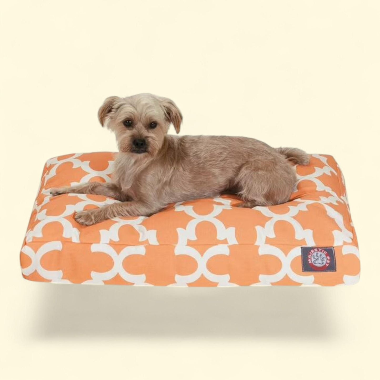 Majestic Pet | Lit pour animal de compagnie en mousse à mémoire de forme déchiquetée Trellis, petit format