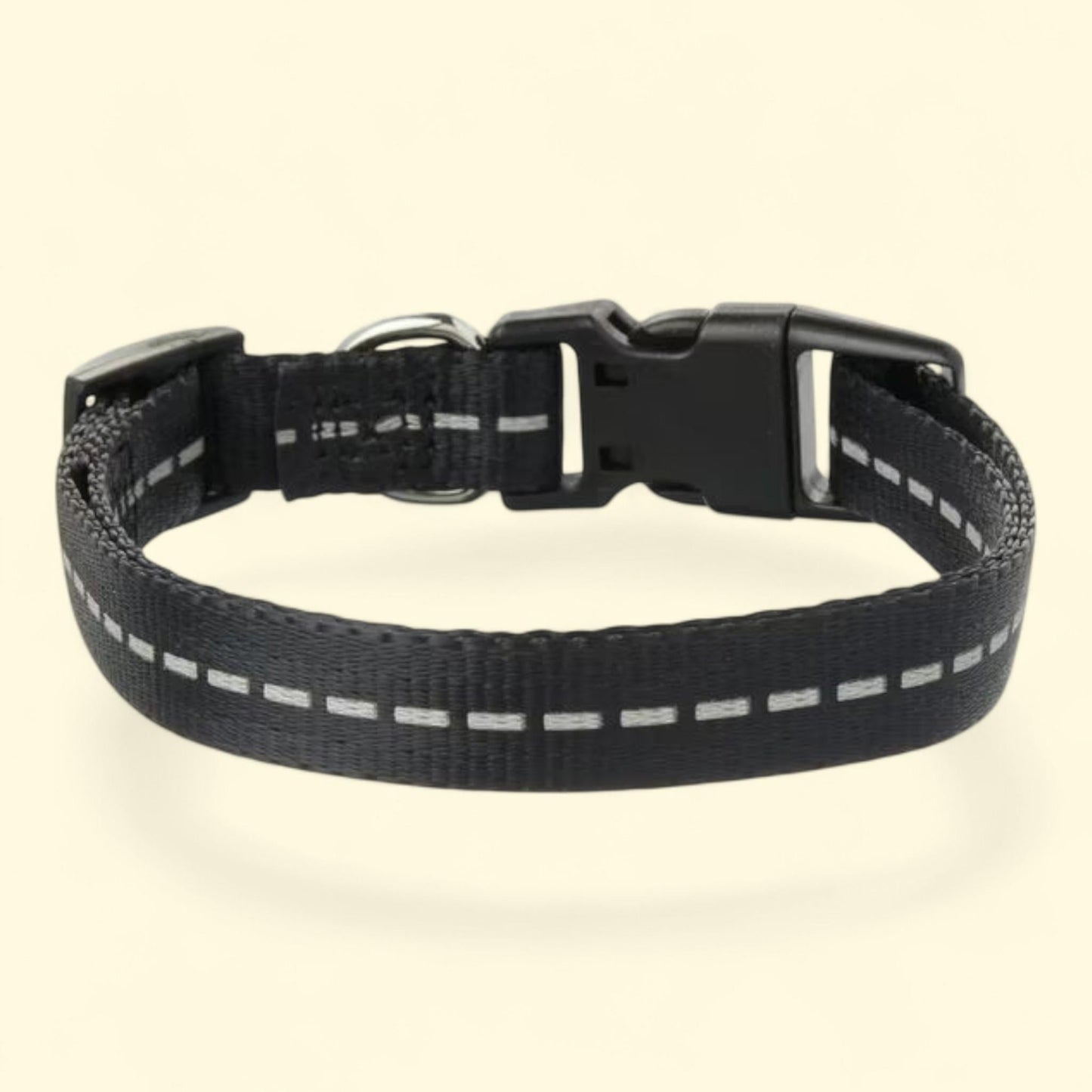 Vibrant Life Reflective Polyester Adjustable Dog Collar, Small