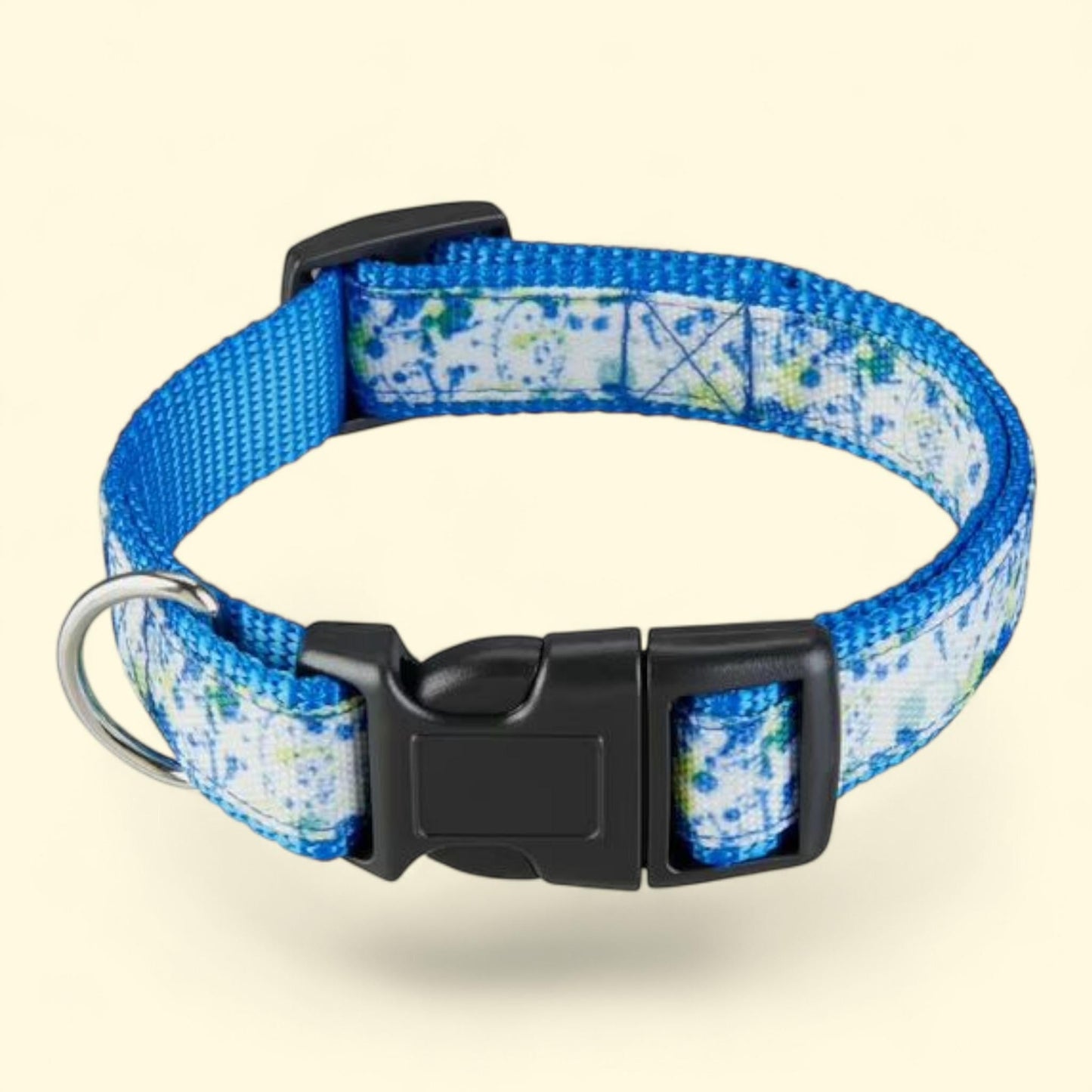 Best Furry Friends Dog Collar, Color Splat, Small/Medium