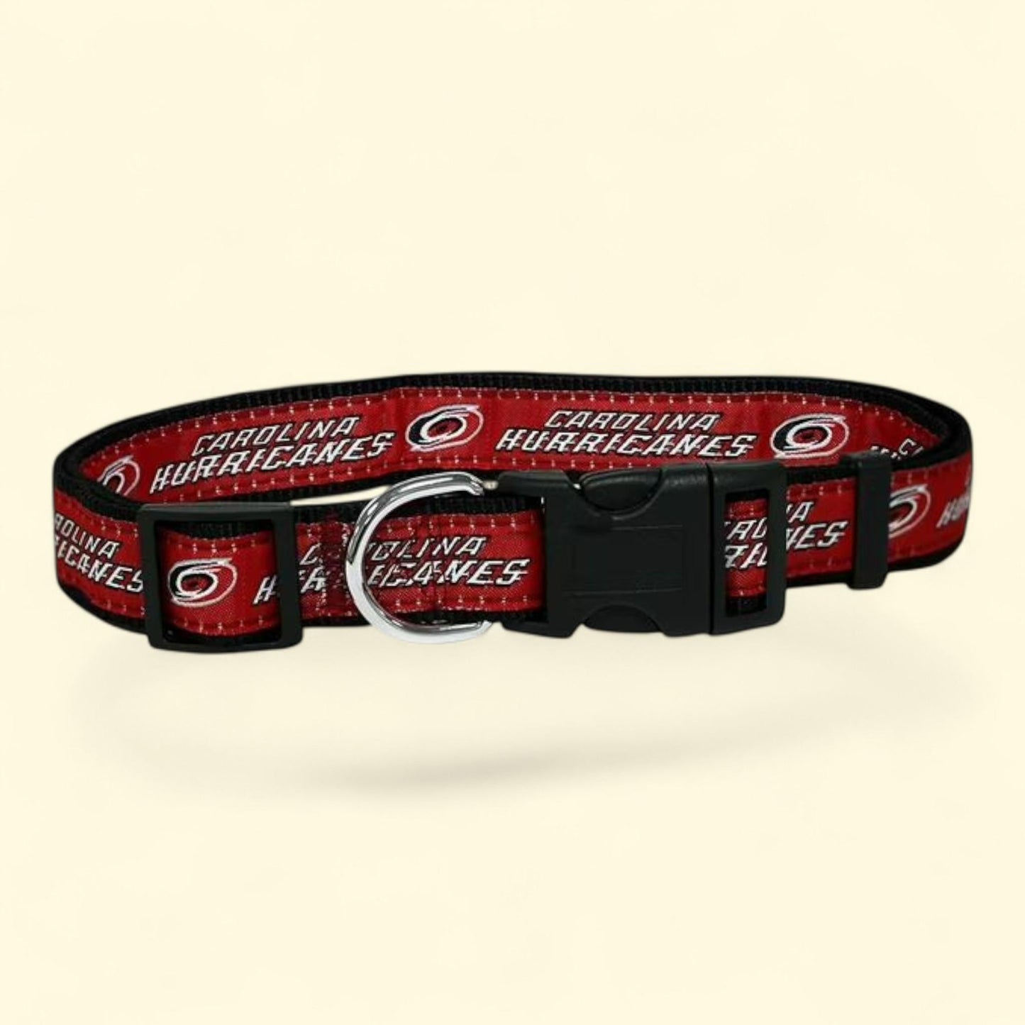 Pets First NHL Carolina Hurricanes Cat and Dog Collar, Heavy-Duty, Durable & Adjustable, Size