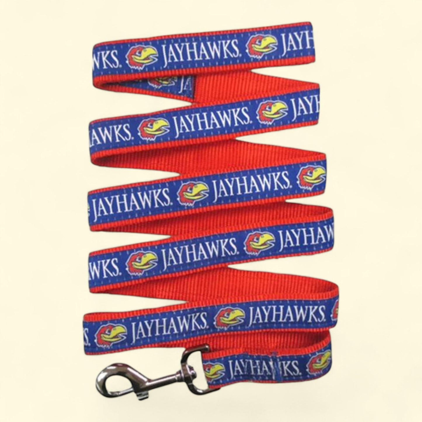 Pets First NCAA Kansas Jayhawks Leash for Dogs, 3 Sizes