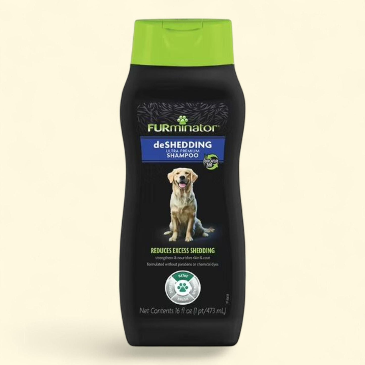 FURminator deShedding Shampoo for Dogs, 16 oz