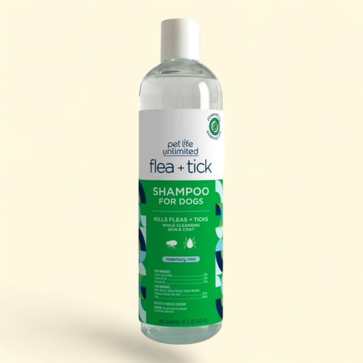 Pet Life Unlimited Flea & Tick Treatment Gel Shampoo, 16oz