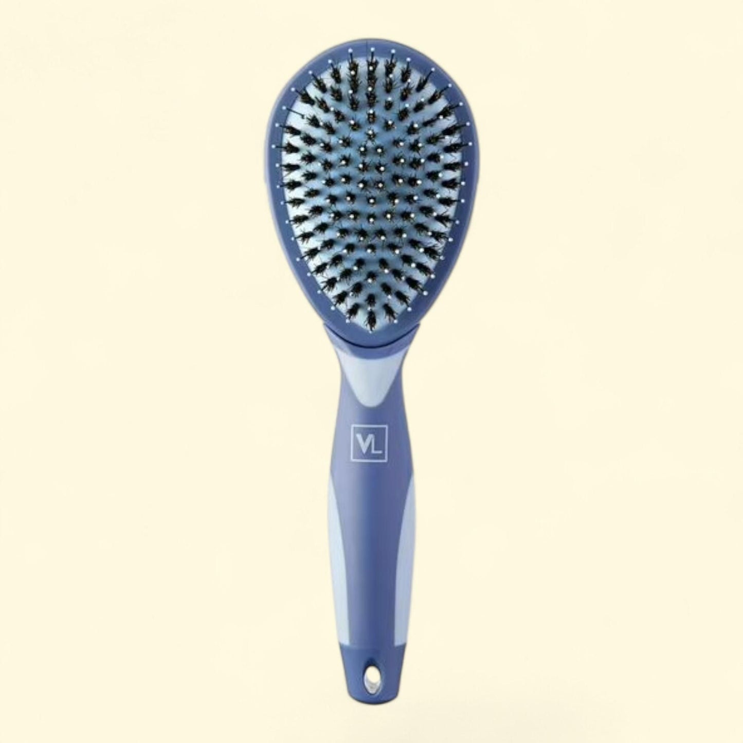 Vibrant Life Dog Brush + Cleaning Comb, Porcupine Bristle, Size: width 1.4 inches