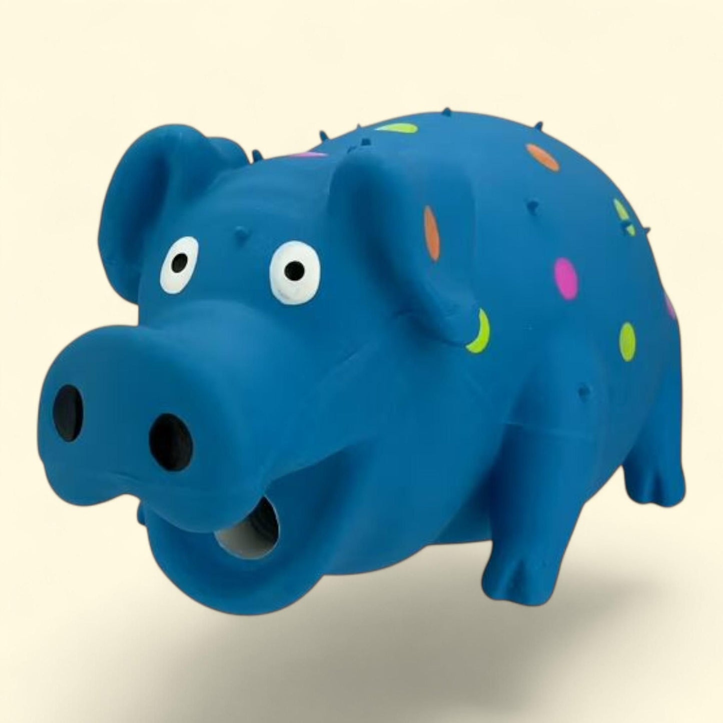 Vibrant Life Pigglesworth Latex Dog Toy, Blue