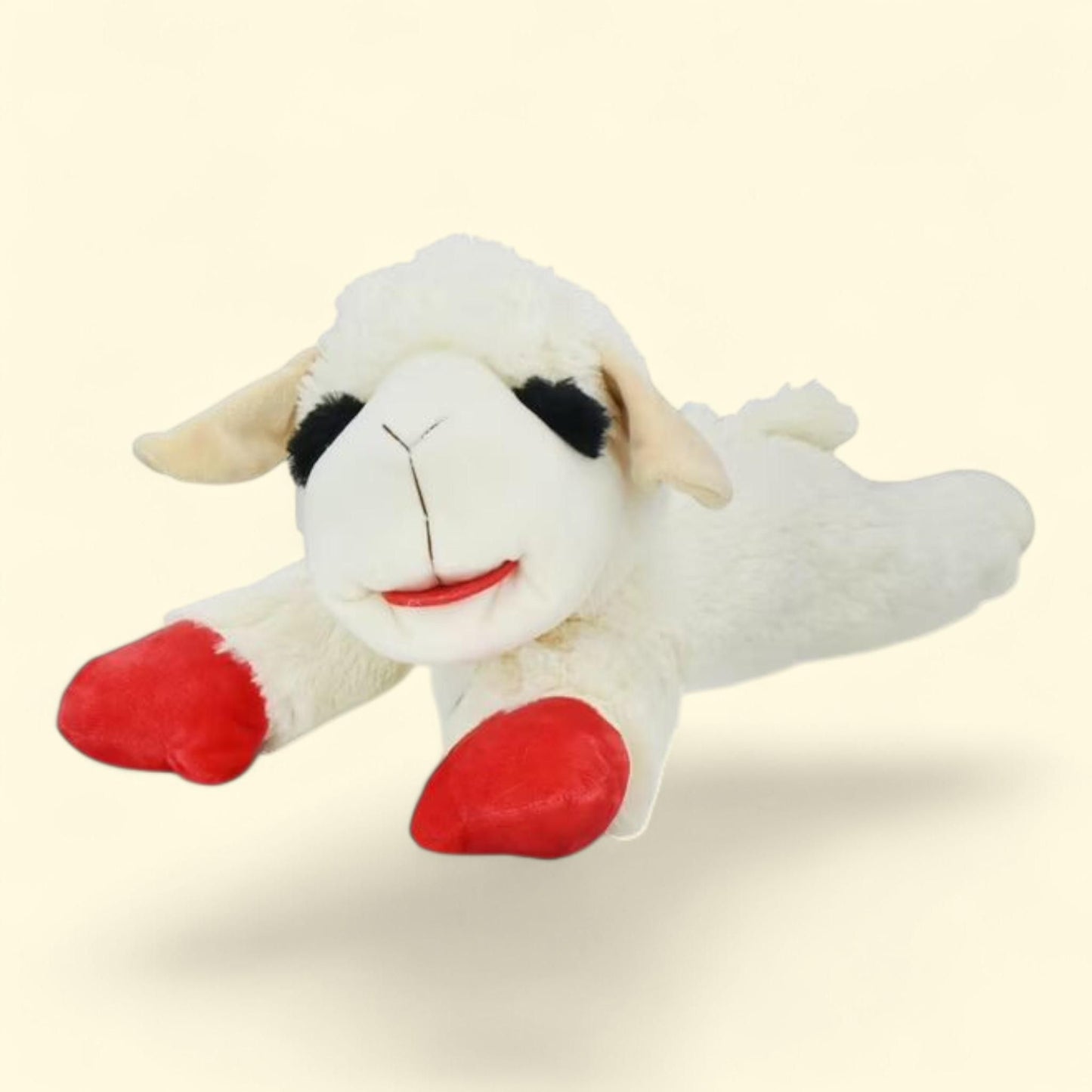 Multipet Lamb Chop Plush Dog Toy, 18 inches