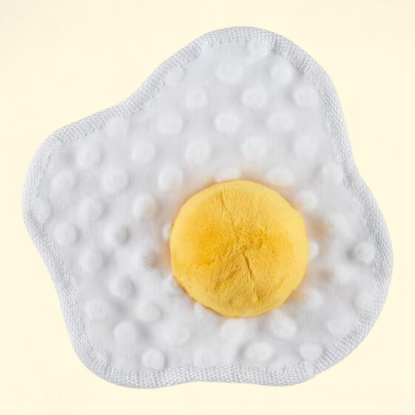 BARK Puppy Side Up Egg Dog Toy, Small and Medium Sizes