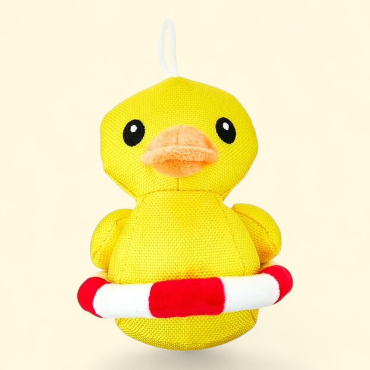 Vibrant Life Cozy Buddy Squeaky Plush Dog Toy, Yellow Duck, Size: Chew Level 1