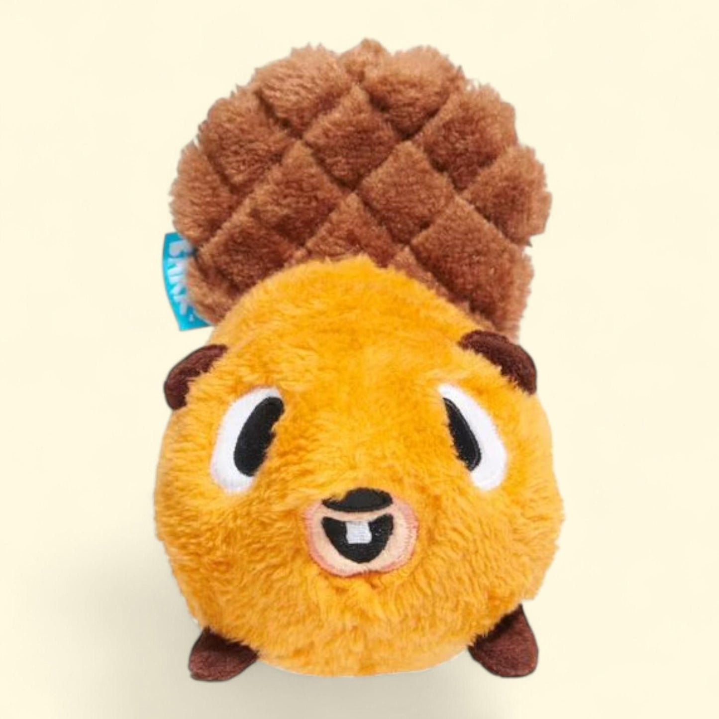 BARK Dam Daniel Beaver Dog Toy, Small/Medium