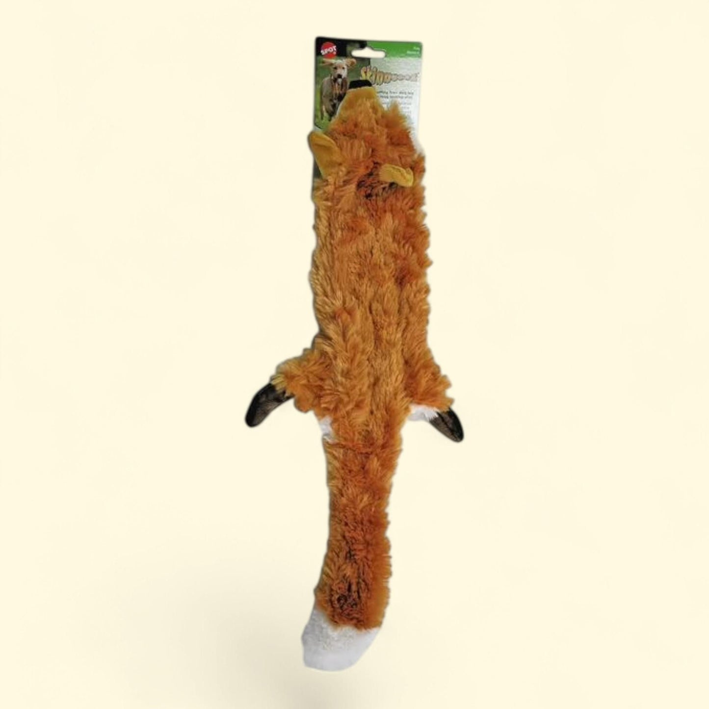 Ethical Pet Spot Skinneeez Forest Fox 24 inch Plush Stuffing-Free Dog Toy
