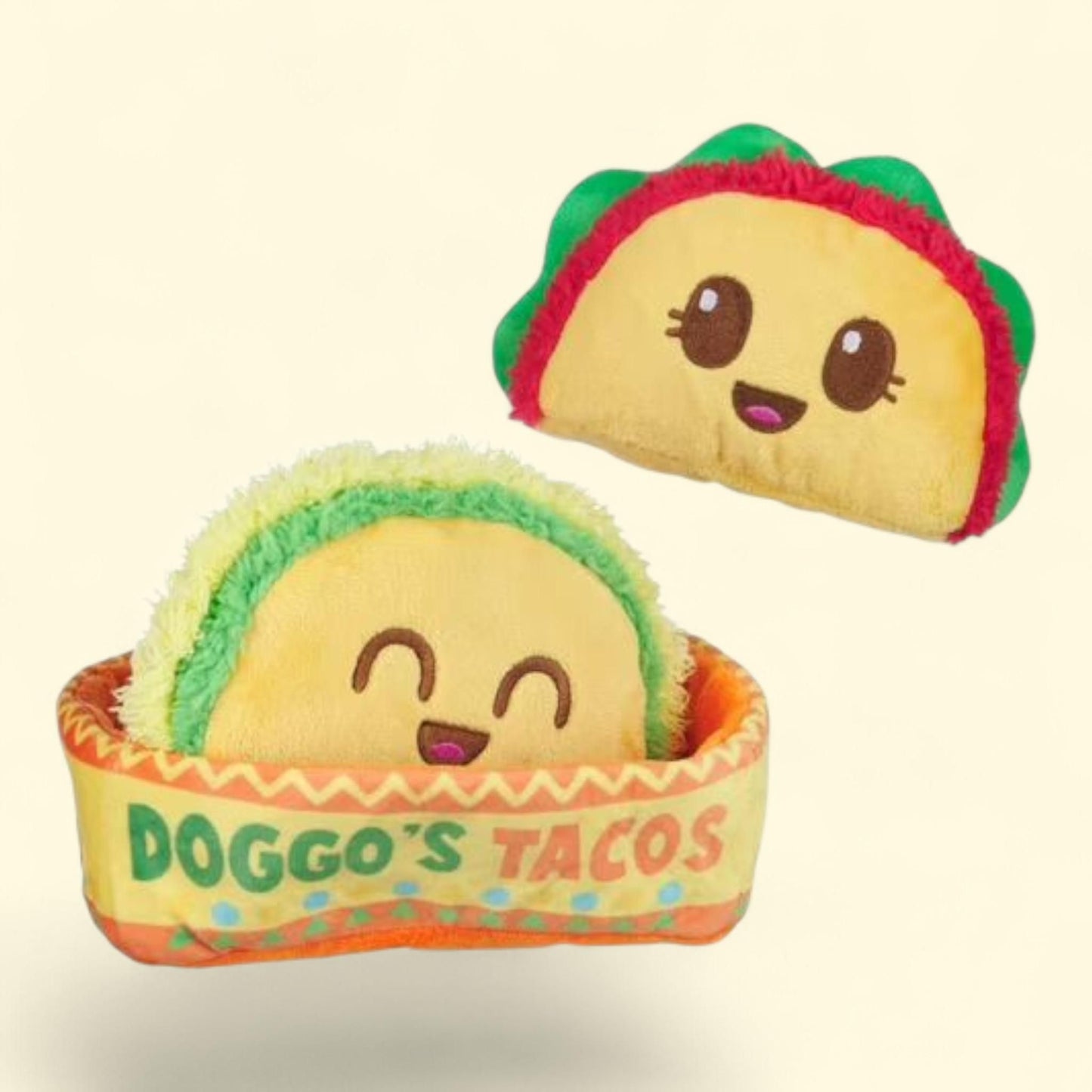 BARK STOP Guacamole Plush Food Dog Toy S/M