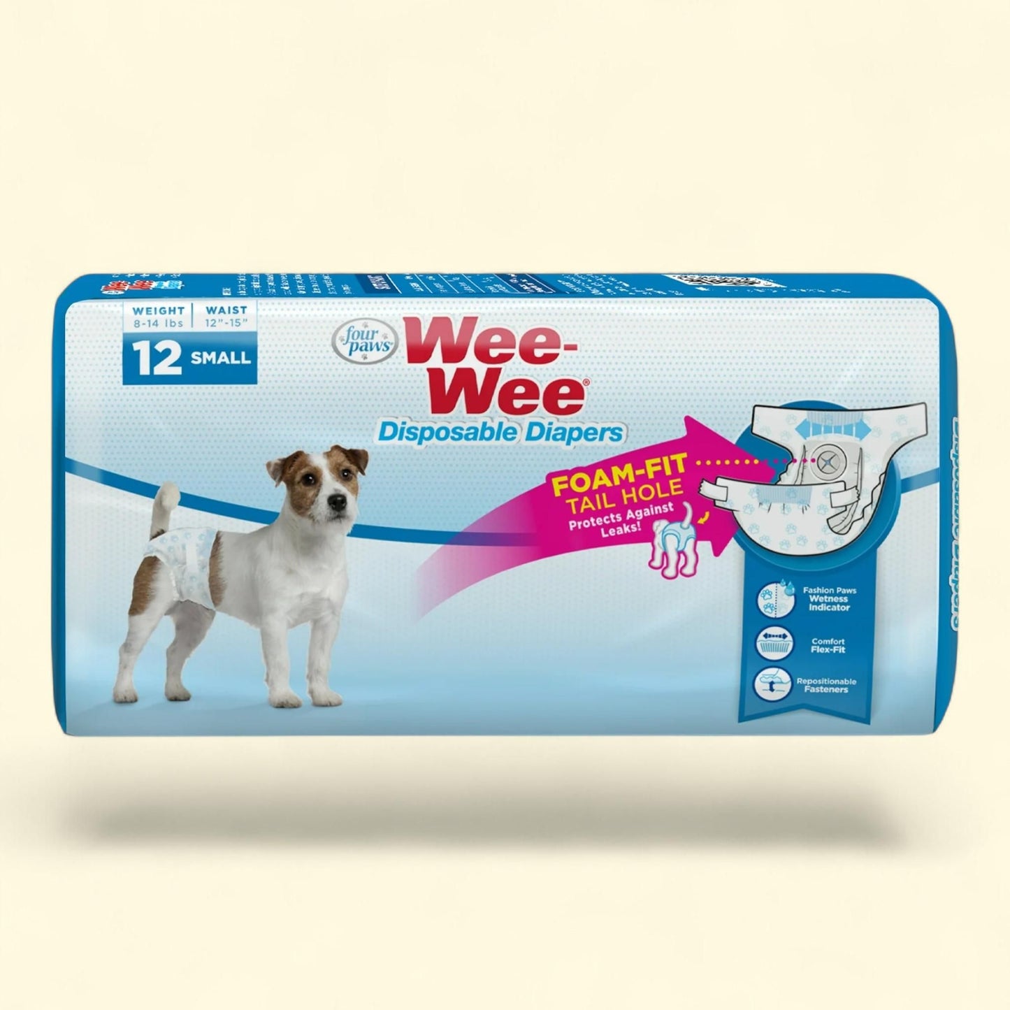 Wee-Wee Disposable Diapers, Medium