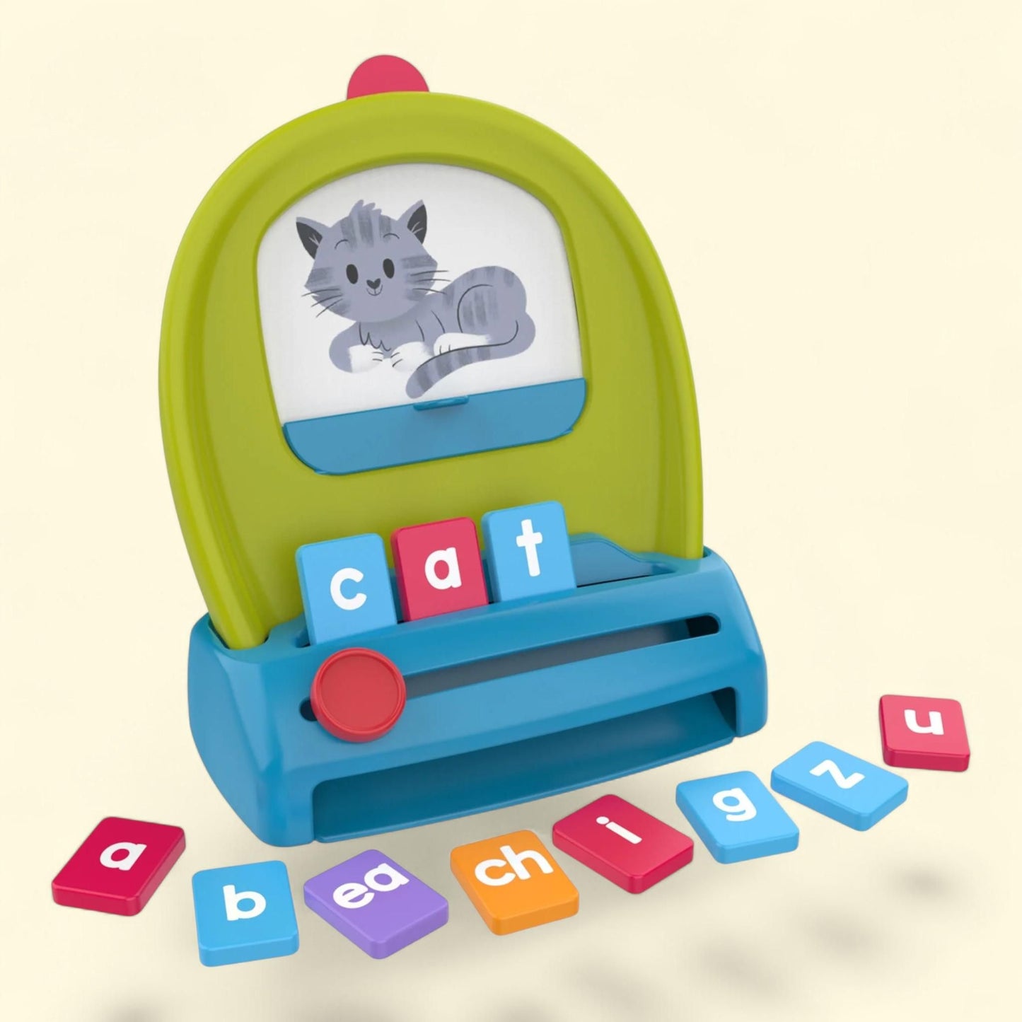 Jeu de construction de mots « Spell & Drop » d'Educational Insights, jouets alphabétiques pour les tout-petits, à partir de 4 ans