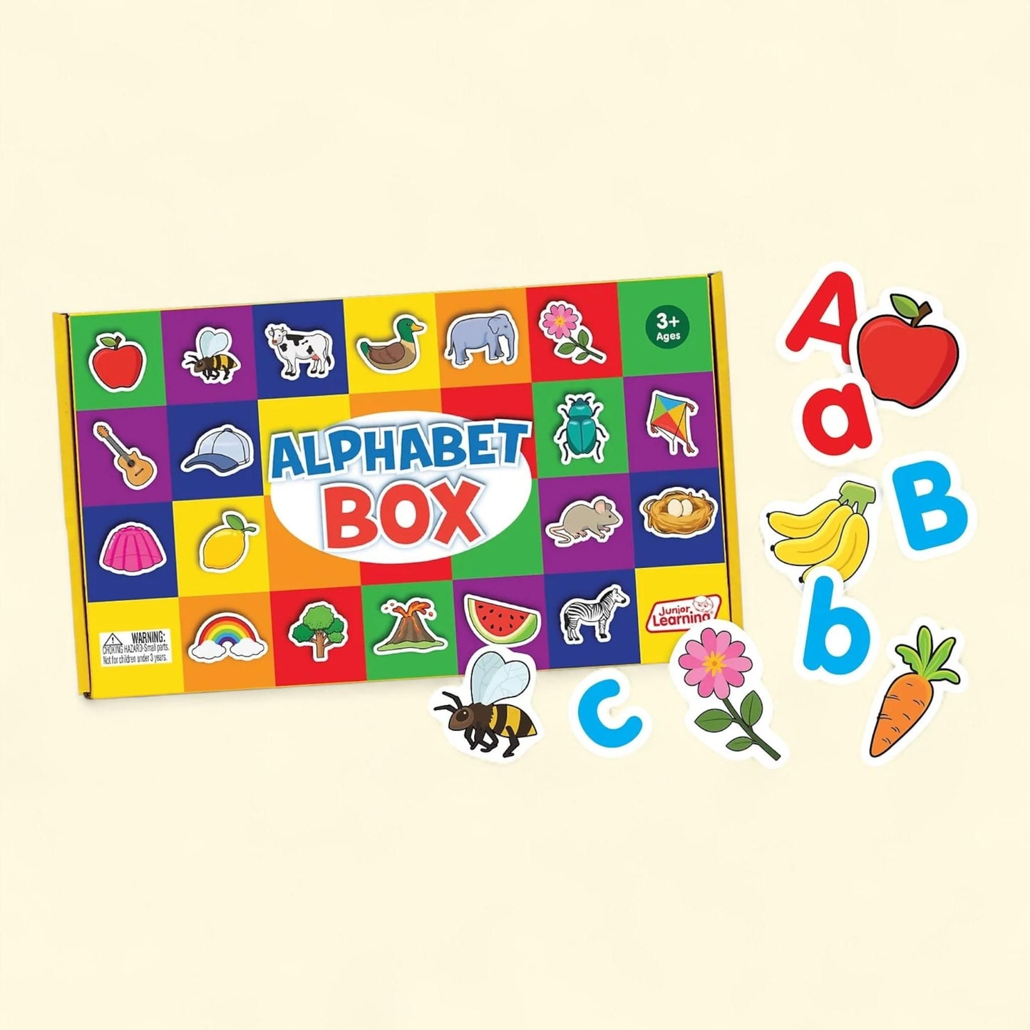 Junior Learning Alphabet Box, Size